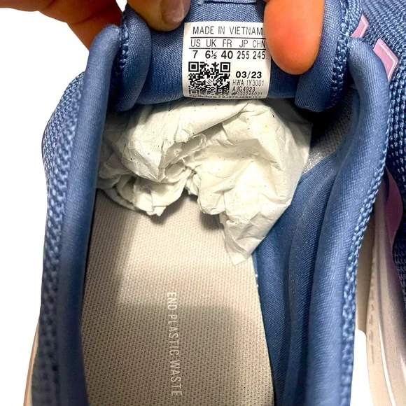 🌟🌟🌼NIB Adidas Big Girls Racer TR23 Wide Running Sneakers. CLOUDFOAM - Picture 6 of 12